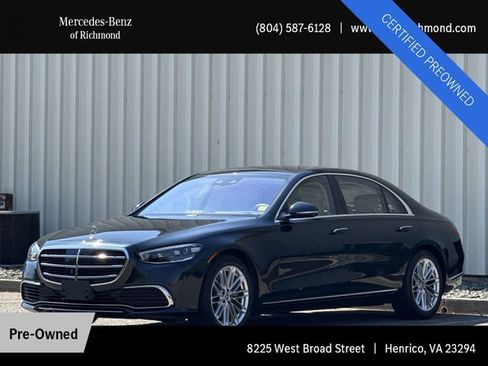 Used 2021 Mercedes-Benz S 580 4MATIC Sedan image 1