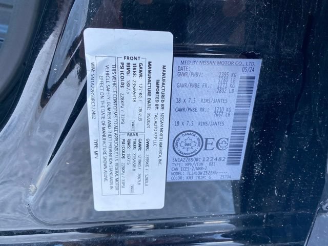 Used 2024 Nissan Murano SV AWD/4WD image 27