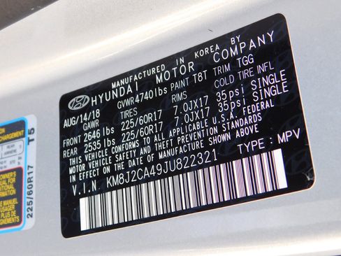 Used 2018 Hyundai Tucson SE AWD/4WD image 20