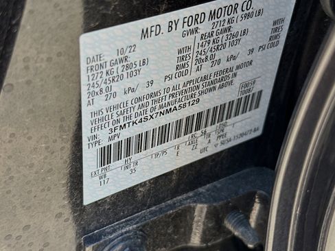 New 2022 Ford Mustang Mach-E GT w/ GT Performance Edition image 24