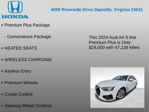 Used 2024 Audi A4 2.0T Premium Plus image 17