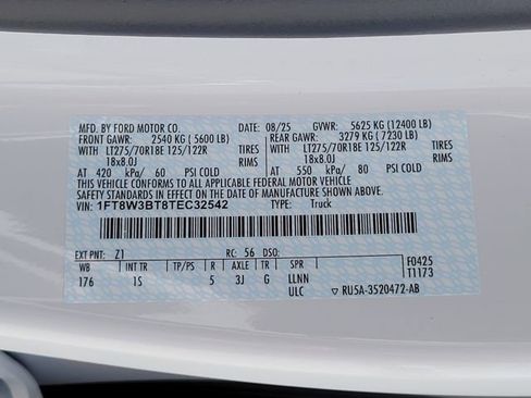 New 2026 Ford F350 XL w/ STX Appearance Package image 14