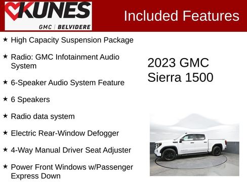 Used 2023 GMC Sierra 1500 Pro w/ Graphite Edition image 2
