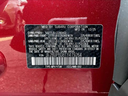 New 2026 Subaru Outback Premium image 20