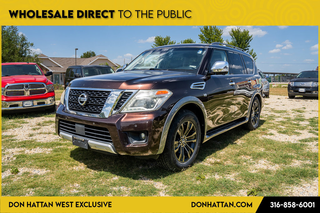 Used 2017 Nissan Armada Platinum w/ Captain Seat Package AWD/4WD image 33