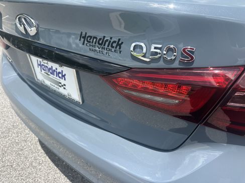 Used 2022 INFINITI Q50 Red Sport 400 w/ Cargo Package AWD/4WD image 11