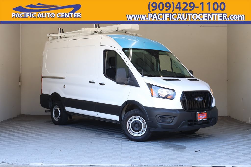 Used 2023 Ford Transit 350 Medium Roof w/ Interior Upgrade Package RWD image 1