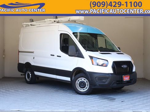 Used 2023 Ford Transit 350 Medium Roof w/ Interior Upgrade Package RWD image 1