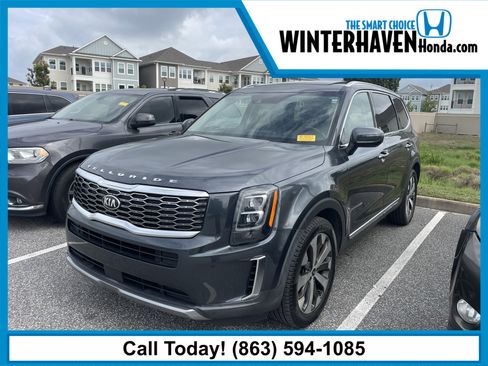 Used 2021 Kia Telluride EX w/ EX Premium Package FWD image 1