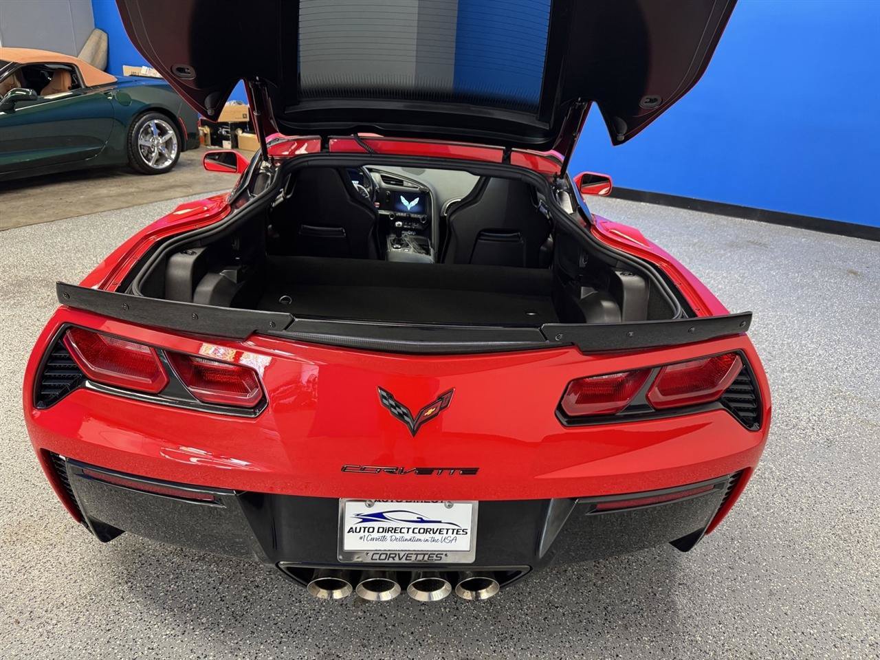 Used 2019 Chevrolet Corvette Grand Sport w/ Carbon Flash Badge Package RWD image 26