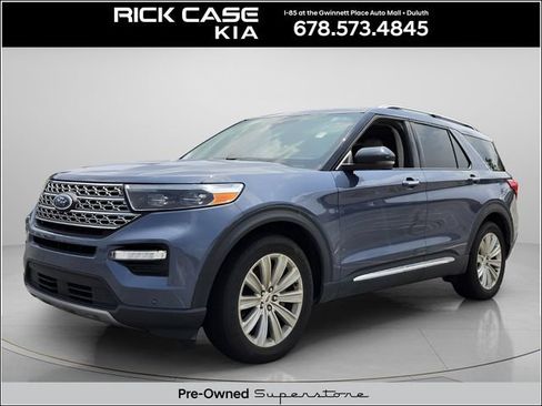 Used 2021 Ford Explorer Limited w/ Equipment Group 301A RWD image 1