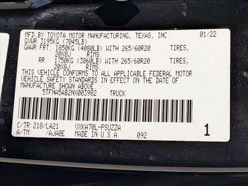 Used 2022 Toyota Tundra Platinum image 17