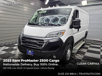 Used 2023 RAM ProMaster 2500