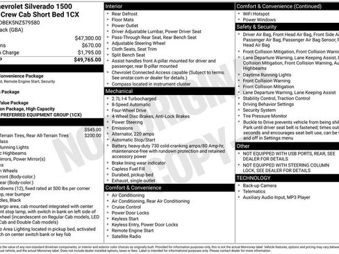 Used 2022 Chevrolet Silverado 1500 Custom image 9