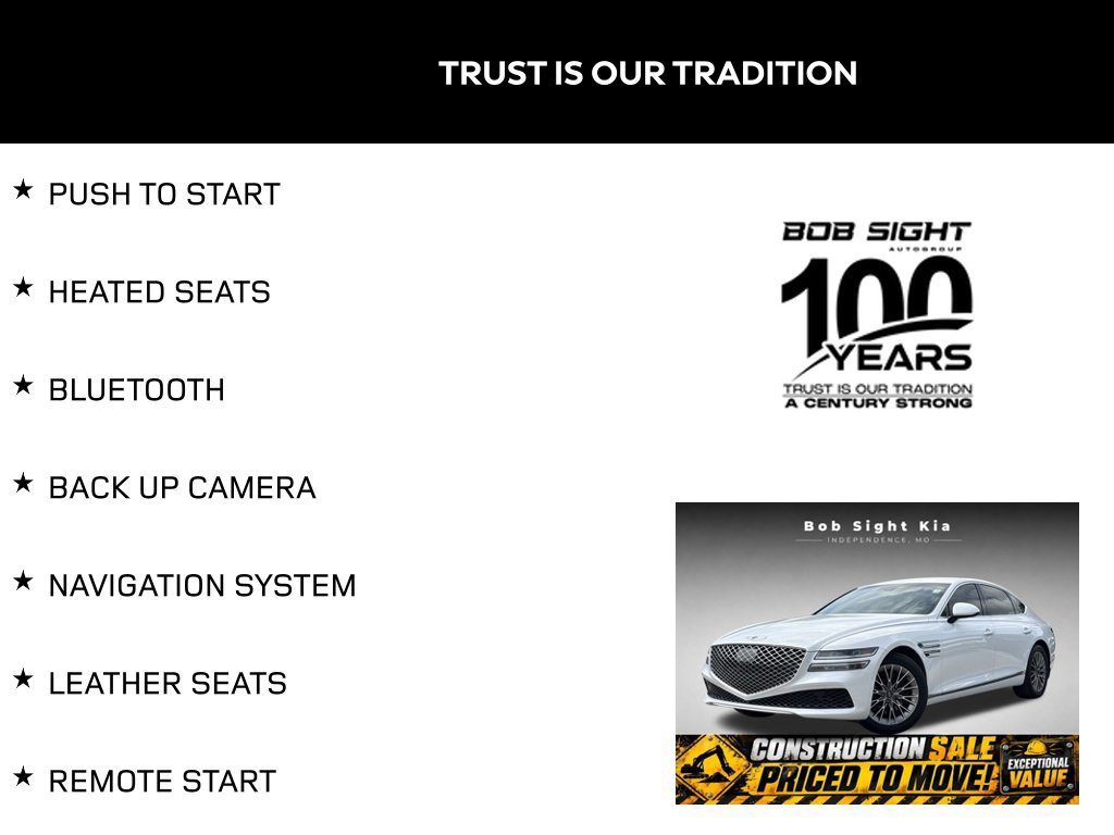 Used 2021 Genesis G80 2.5T AWD/4WD image 2