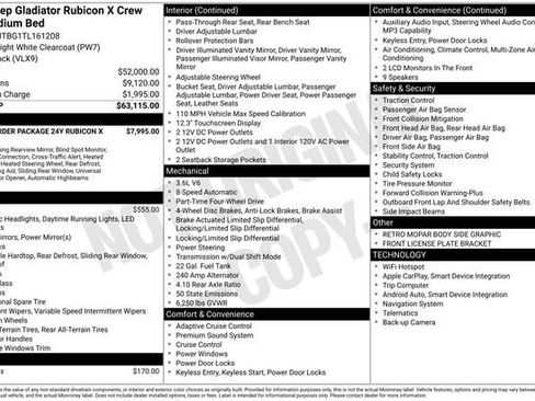 New 2026 Jeep Gladiator Rubicon image 38