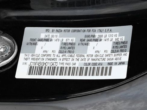 Used 2017 FIAT 124 Spider Classica RWD image 49