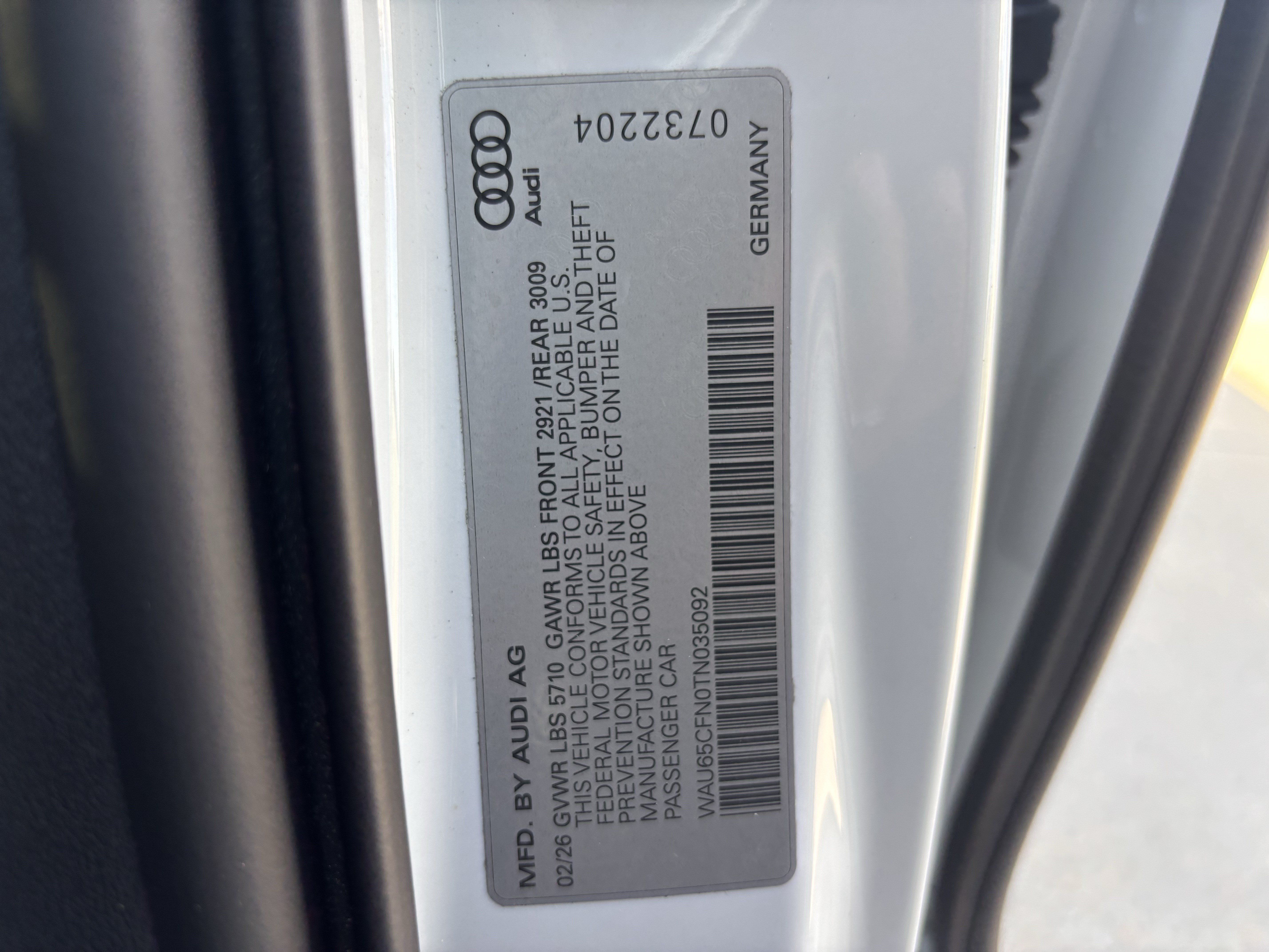 Certified 2026 Audi A6 Prestige AWD/4WD image 37