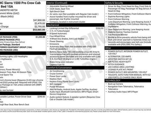 New 2026 GMC Sierra 1500 Pro w/ Pro Value Package AWD/4WD image 17