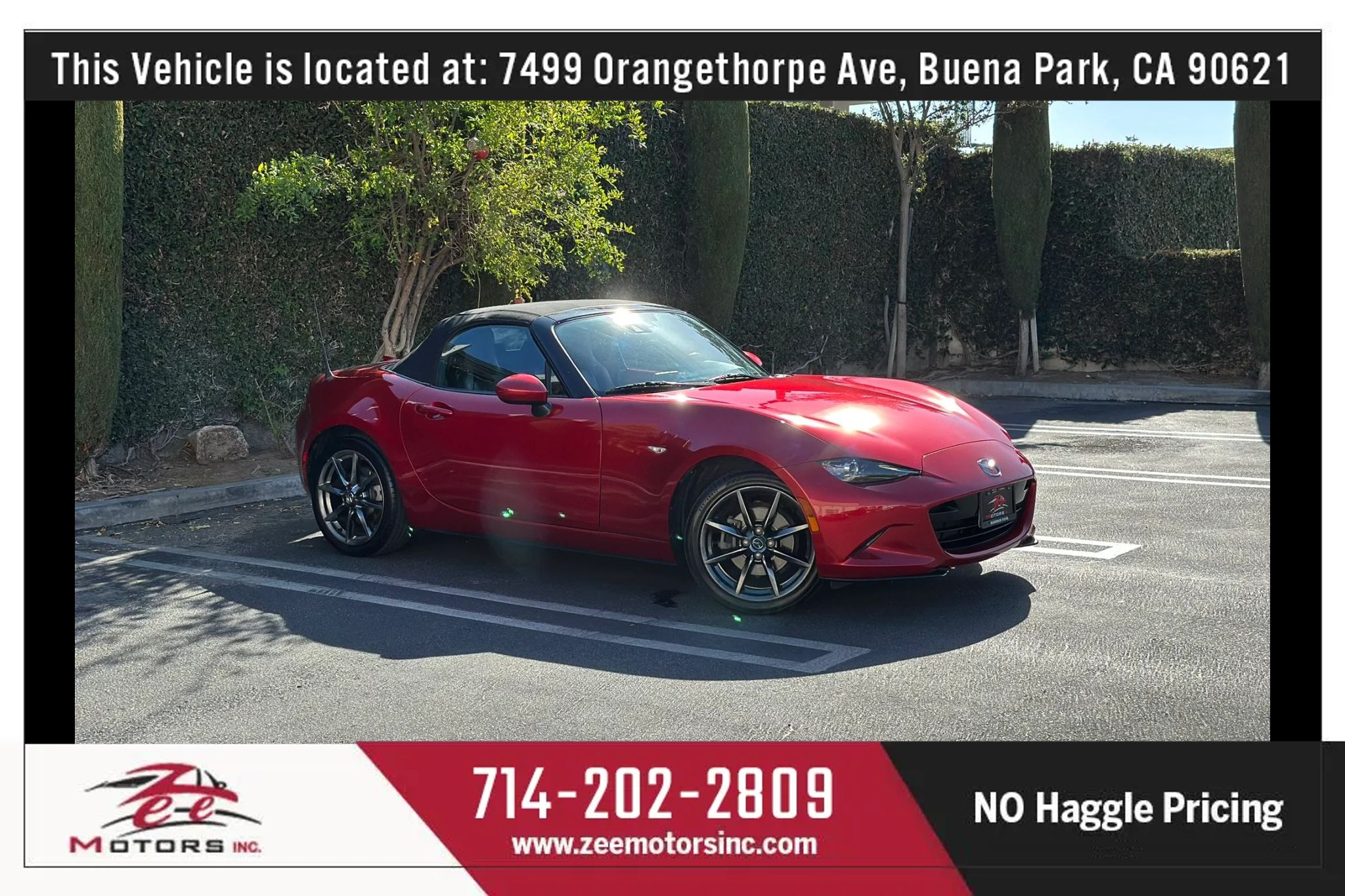 Used 2016 MAZDA MX-5 Miata Grand Touring RWD image 49