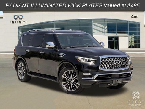 Used 2021 INFINITI QX80 Sensory w/ Cargo Package RWD image 1