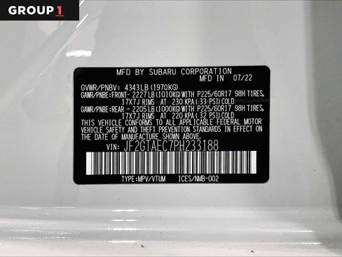 Certified 2023 Subaru Crosstrek 2.0i Premium image 35