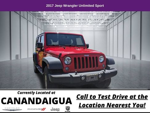 Used 2017 Jeep Wrangler Unlimited Sport w/ Quick Order Package 24S AWD/4WD image 1
