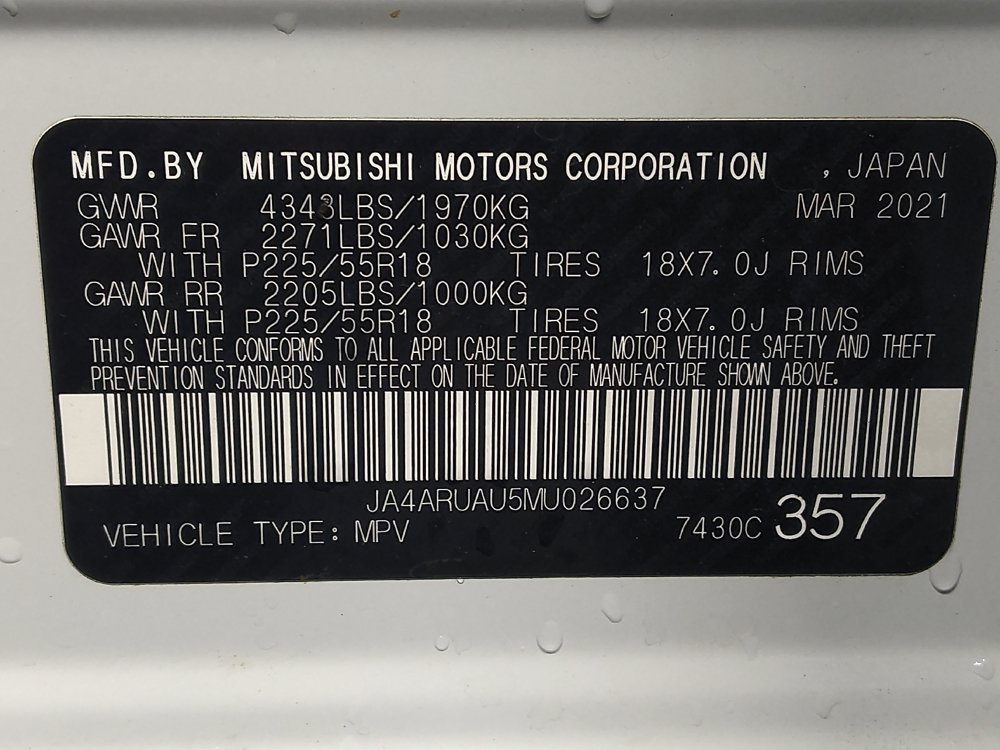 Used 2021 Mitsubishi Outlander Sport SE AWD/4WD image 33