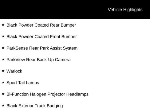Used 2024 RAM 1500 Warlock AWD/4WD image 6