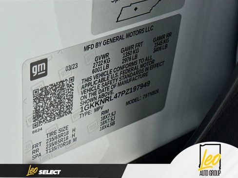 Used 2023 GMC Acadia SLE AWD/4WD image 33