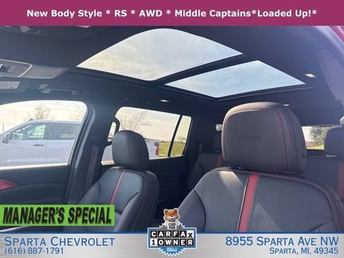 Certified 2024 Chevrolet Traverse RS AWD/4WD image 15