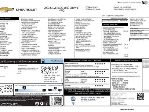 Used 2023 Chevrolet Silverado 1500 LT w/ All Star Edition Plus AWD/4WD image 11