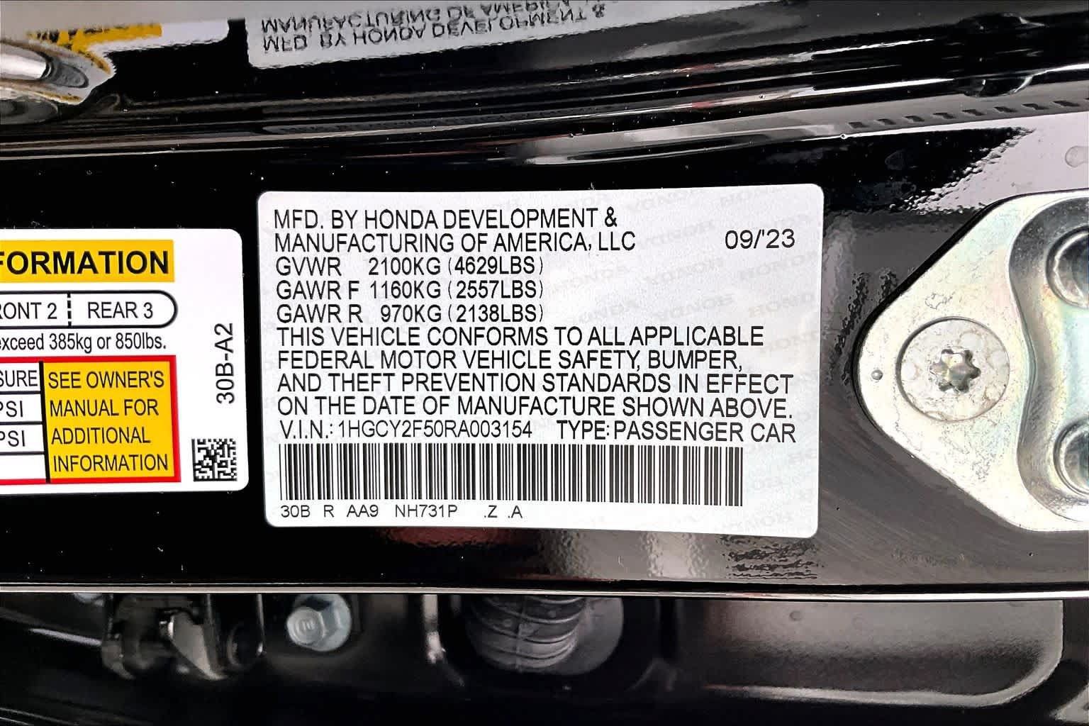 Used 2024 Honda Accord Sport image 35