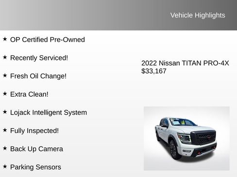 Used 2022 Nissan Titan PRO-4X w/ Pro-4x Convenience Package image 4