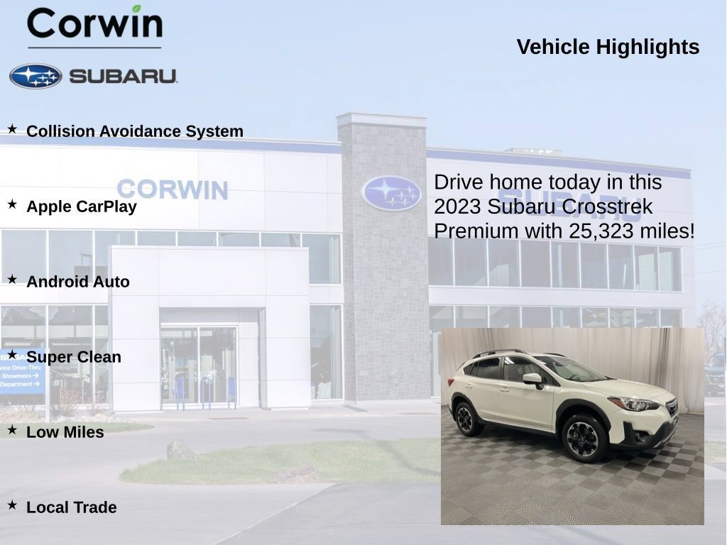 Used 2023 Subaru Crosstrek 2.0i Premium AWD/4WD image 6