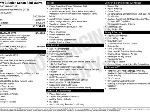 Used 2017 BMW 330i xDrive Sedan image 4
