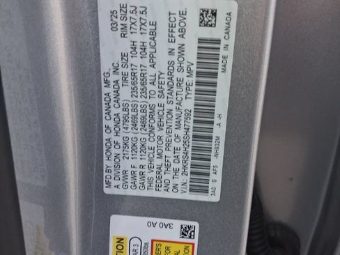 Used 2025 Honda CR-V LX image 3