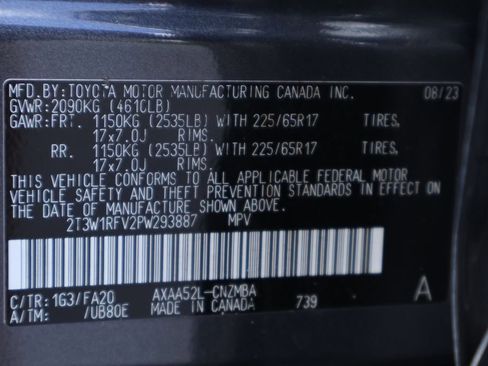 Certified 2023 Toyota RAV4 XLE w/ Convenience Package image 30