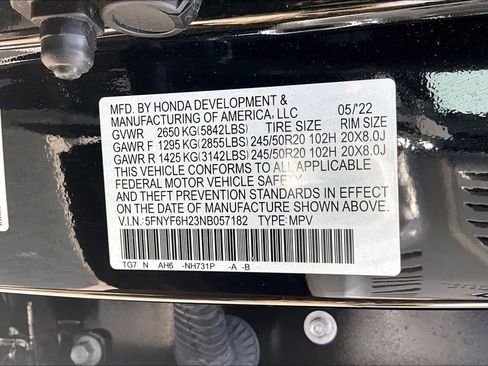 Certified 2022 Honda Pilot Special Edition image 19