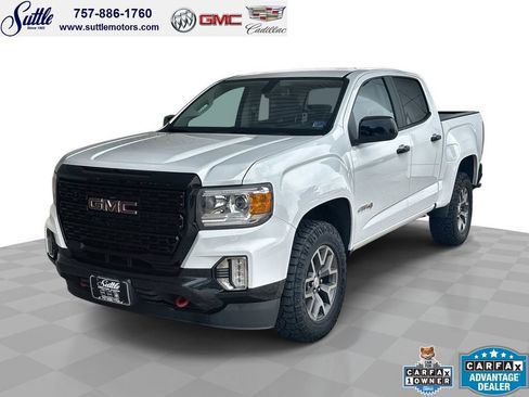 Certified 2022 GMC Canyon AT4 w/ Trailering Package AWD/4WD image 1