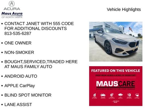 Used 2022 BMW 228i Gran Coupe w/ Convenience Package FWD image 8