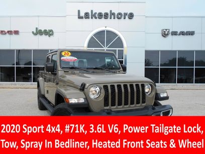 Certified 2020 Jeep Gladiator Sport w/ Quick Order Package 24S
