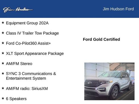 Used 2023 Ford Explorer XLT w/ Equipment Group 202A RWD image 11