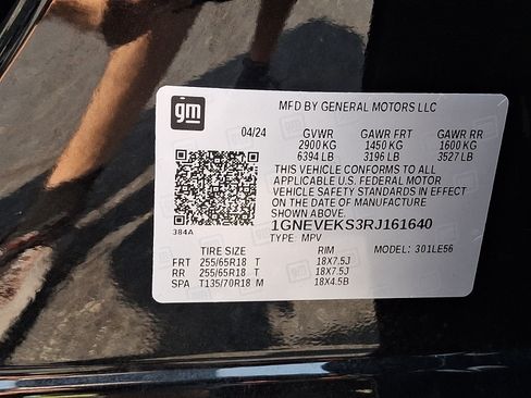 Used 2024 Chevrolet Traverse LS w/ LPO, Floor Liner Package AWD/4WD image 27