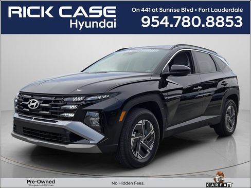 Certified 2025 Hyundai Tucson Blue AWD/4WD image 1