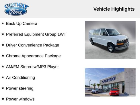 Used 2023 GMC Savana 2500 w/ Driver Convenience Package image 8