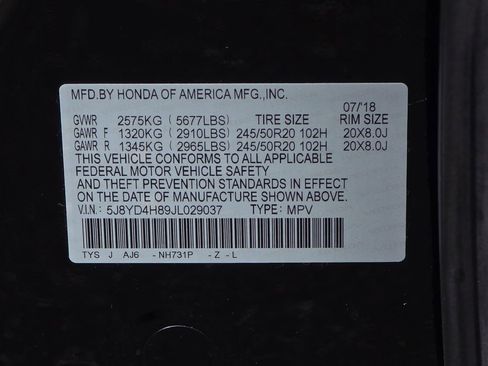 Used 2018 Acura MDX SH-AWD w/ Advance Package image 40