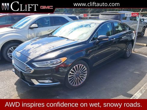 Used 2017 Ford Fusion Titanium AWD/4WD image 1