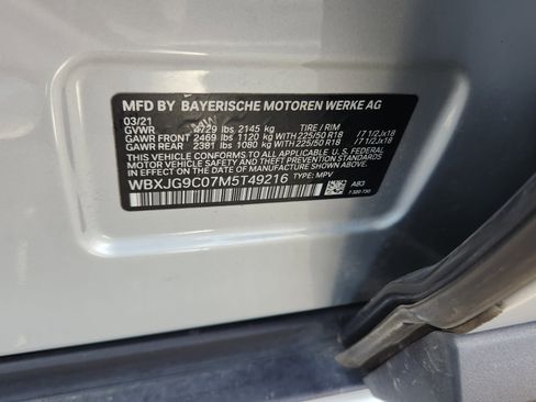 Used 2021 BMW X1 xDrive28i w/ Premium Package image 25