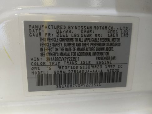 Used 2023 Nissan Sentra SV FWD image 33